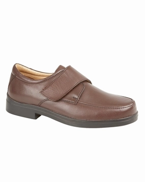 Roamers Mens Extra Wide Touch Fastening Casual Shoes Outdoor Comfort Sturdy Build