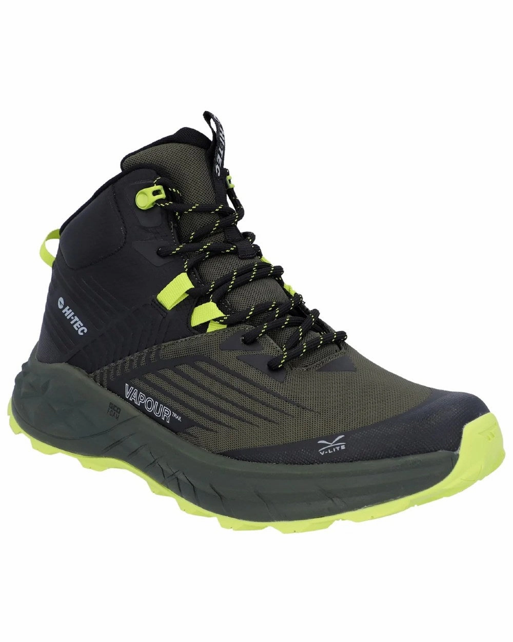 Ready Use Animal Spot Hi-Tec Mens Fuse Trail Mid Waterproof Trainers