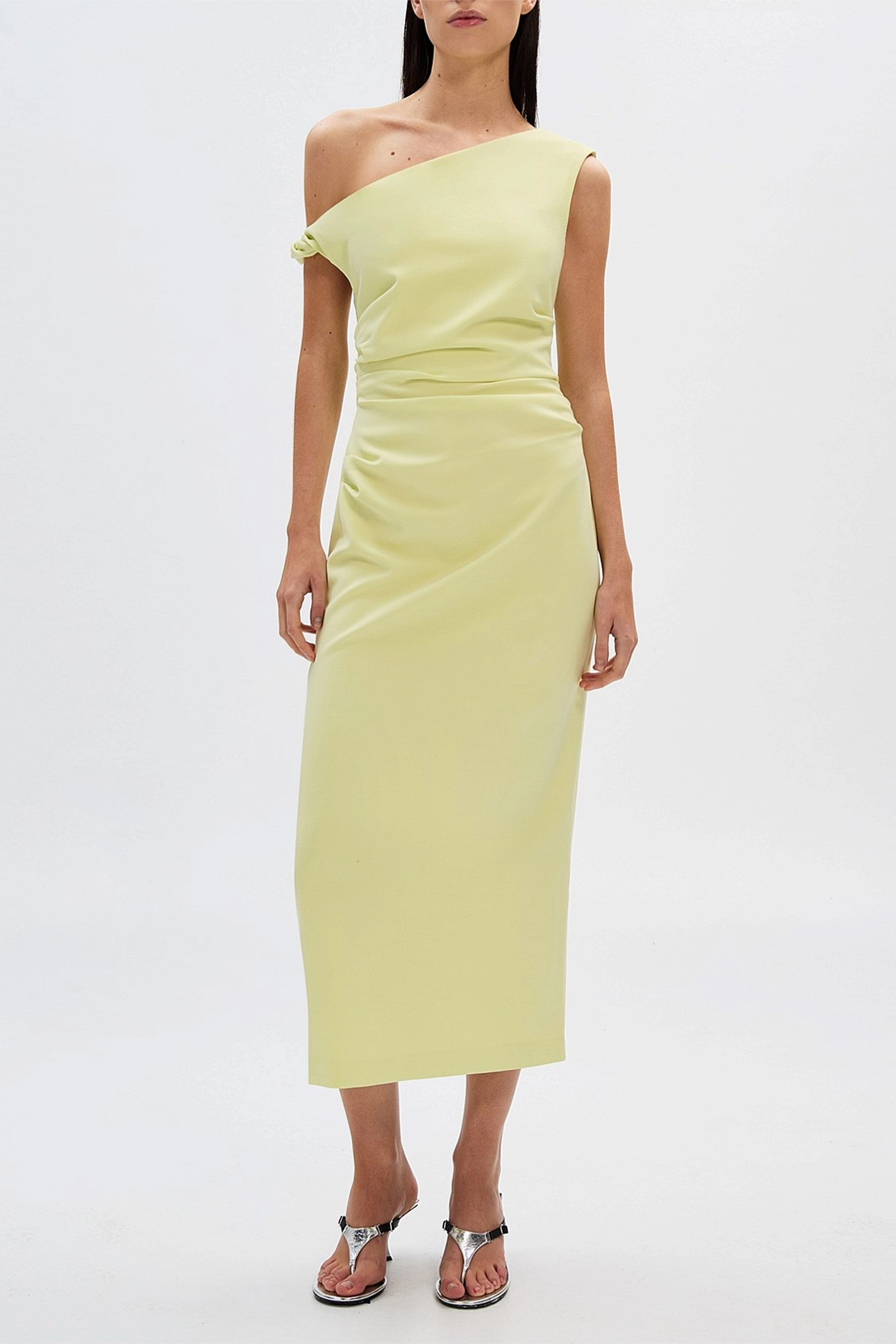MISHA | Gaia Twill Dress - Lime Sorbet Unisex Option Pink Glow