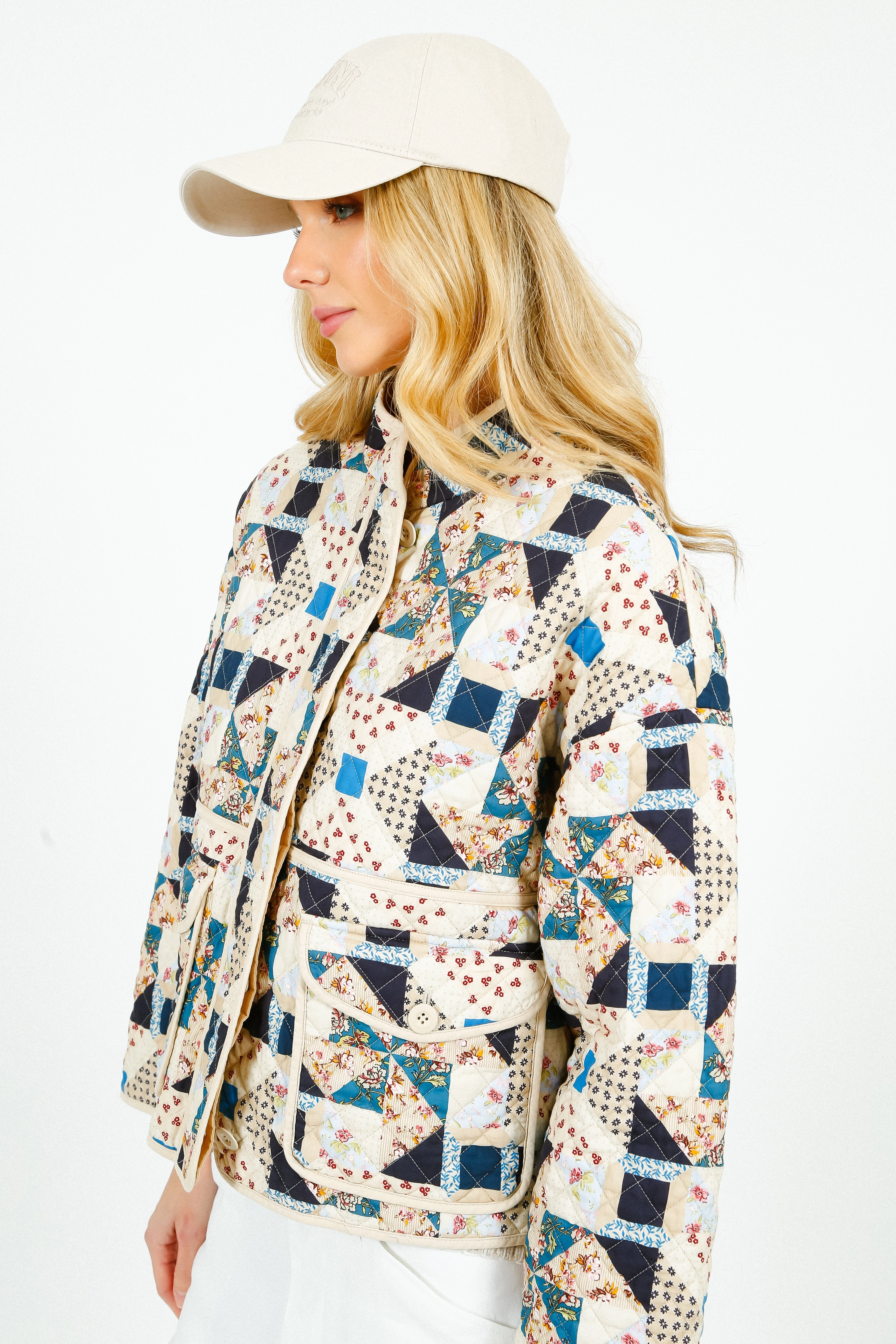 Transitional Daily Fit MM Arizia Patchwork Jacket