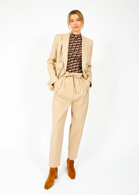 MM Occhio Trousers in Sand Basic Look