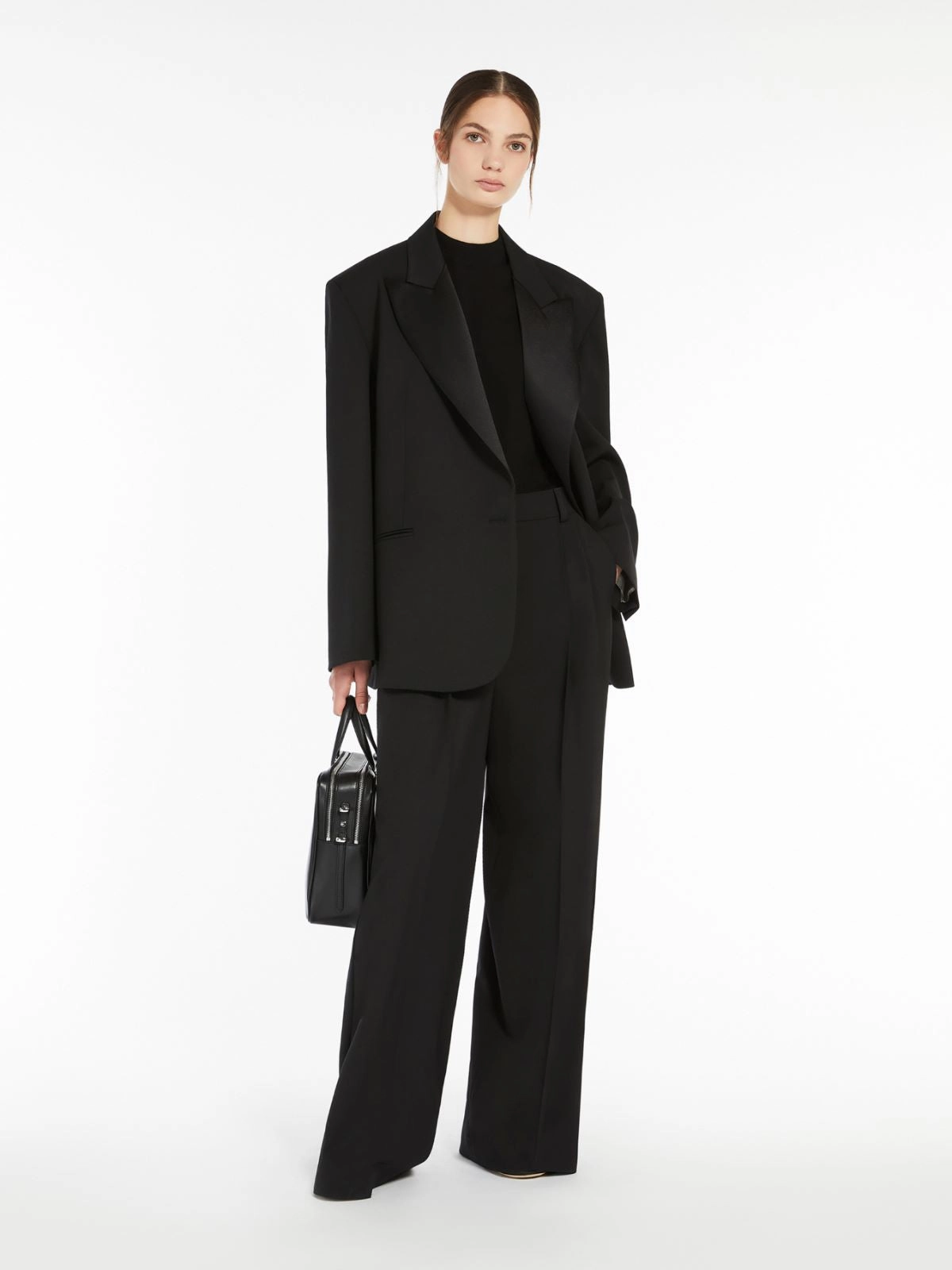 All Day Wear Windproof Cuffs MM Sava Tux Jacket in Black