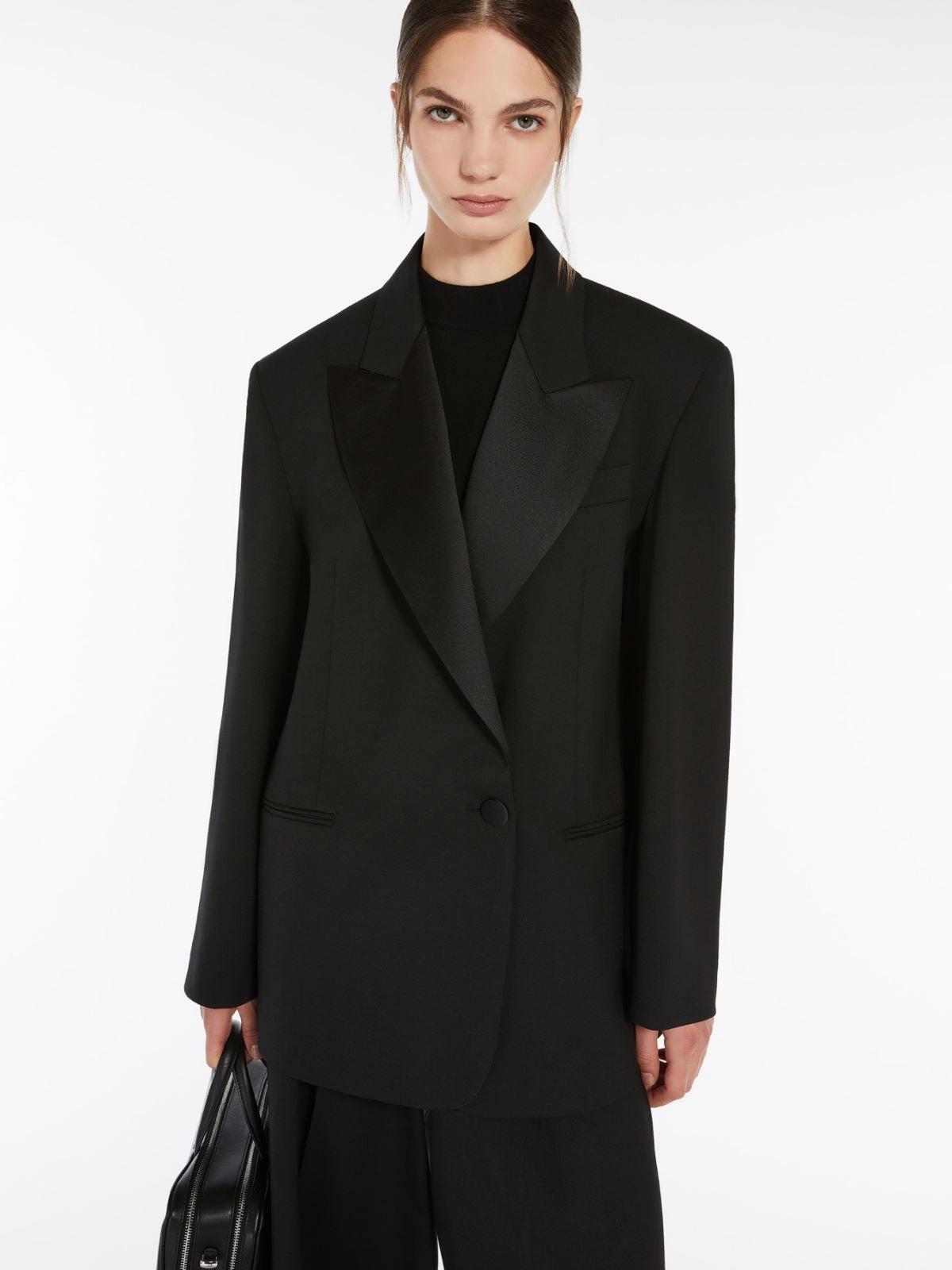 MM Sava Tux Jacket in Black Sport Inspired Style