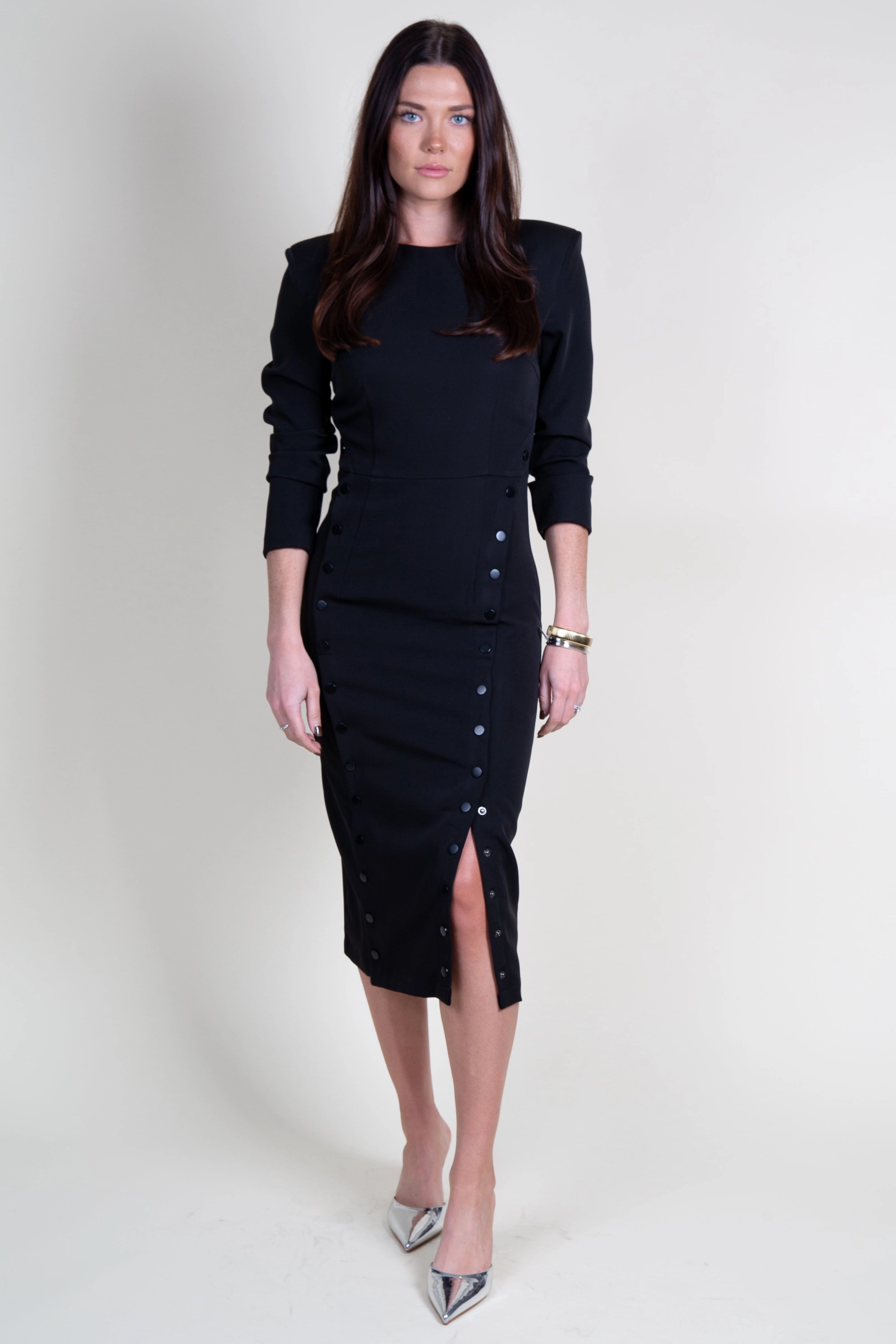 NONCHALANT | Cora Dress - Black Fashion Layer