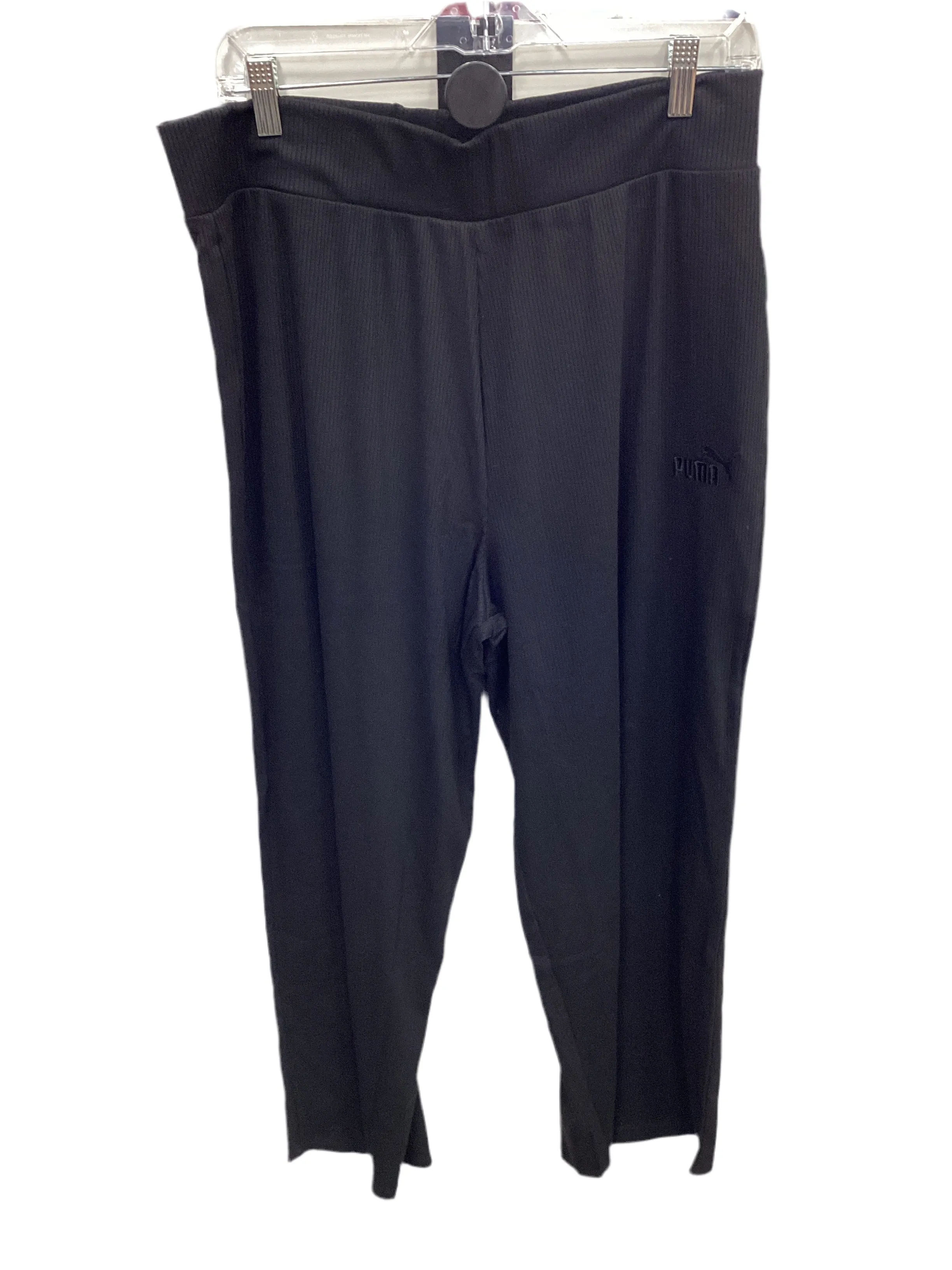Athletic Pants By Puma In Black, Size:Xl Simple Cut