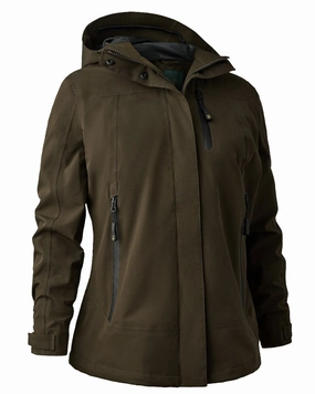 Deerhunter Lady Sarek Shell Jacket with Hood Aramid Fiber Reinforcement
