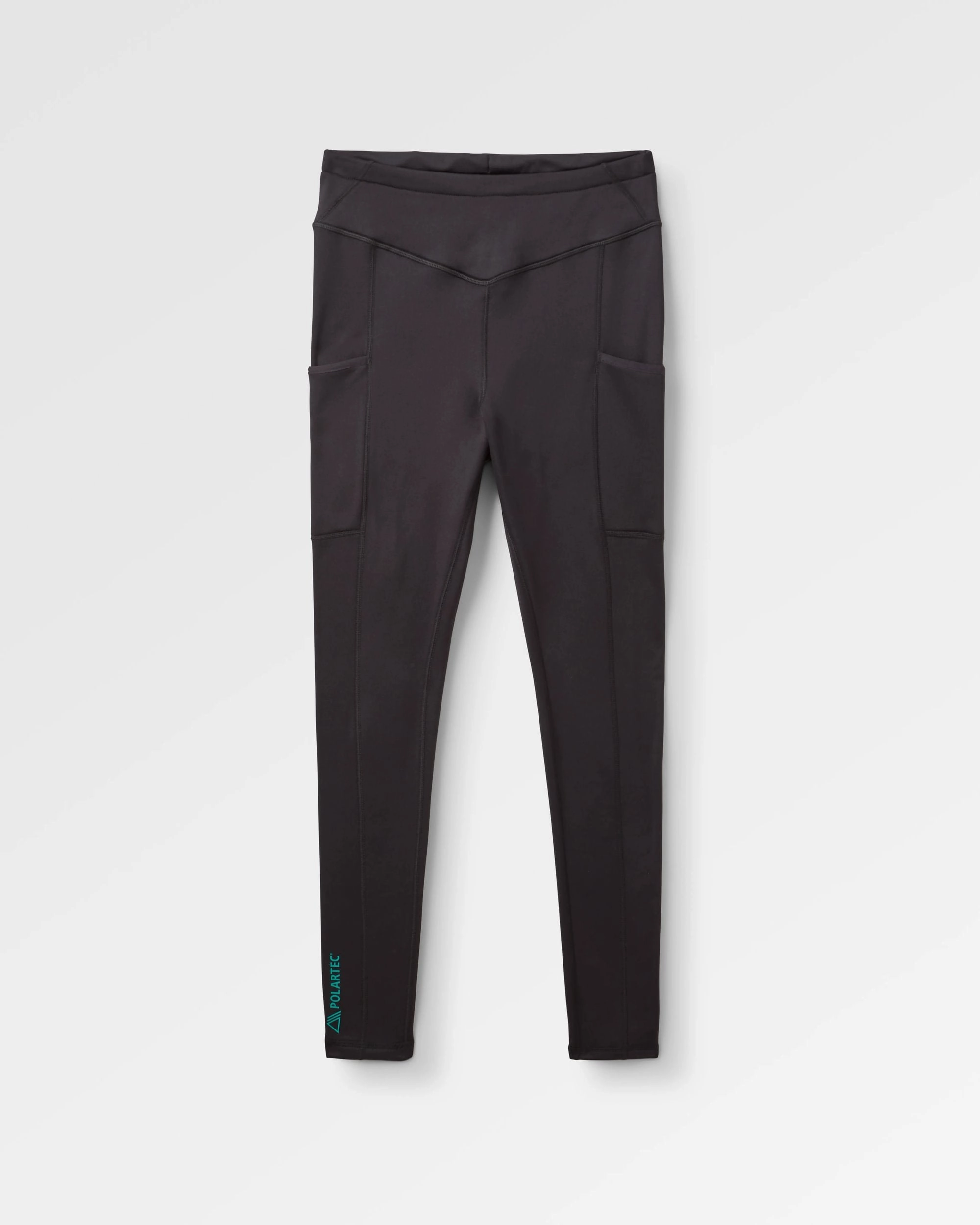 Lightweight Fit All-Day Stretch Wintergreen Recycled Polartec? Legging - Black