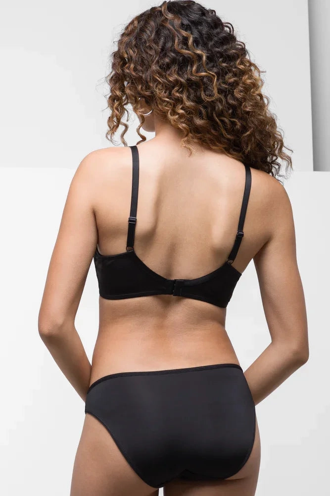 2 Pack T-Shirt Bras Black & Natural Customizable