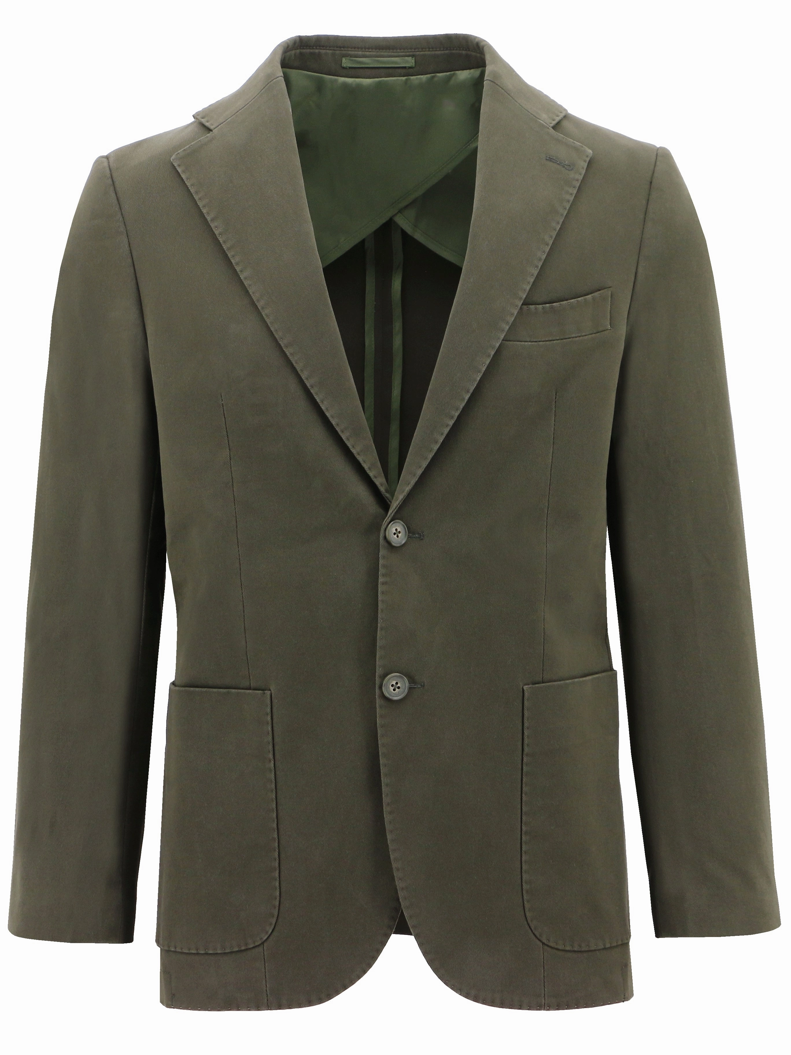 Shrink resistant Prague Olive Sports Jacket