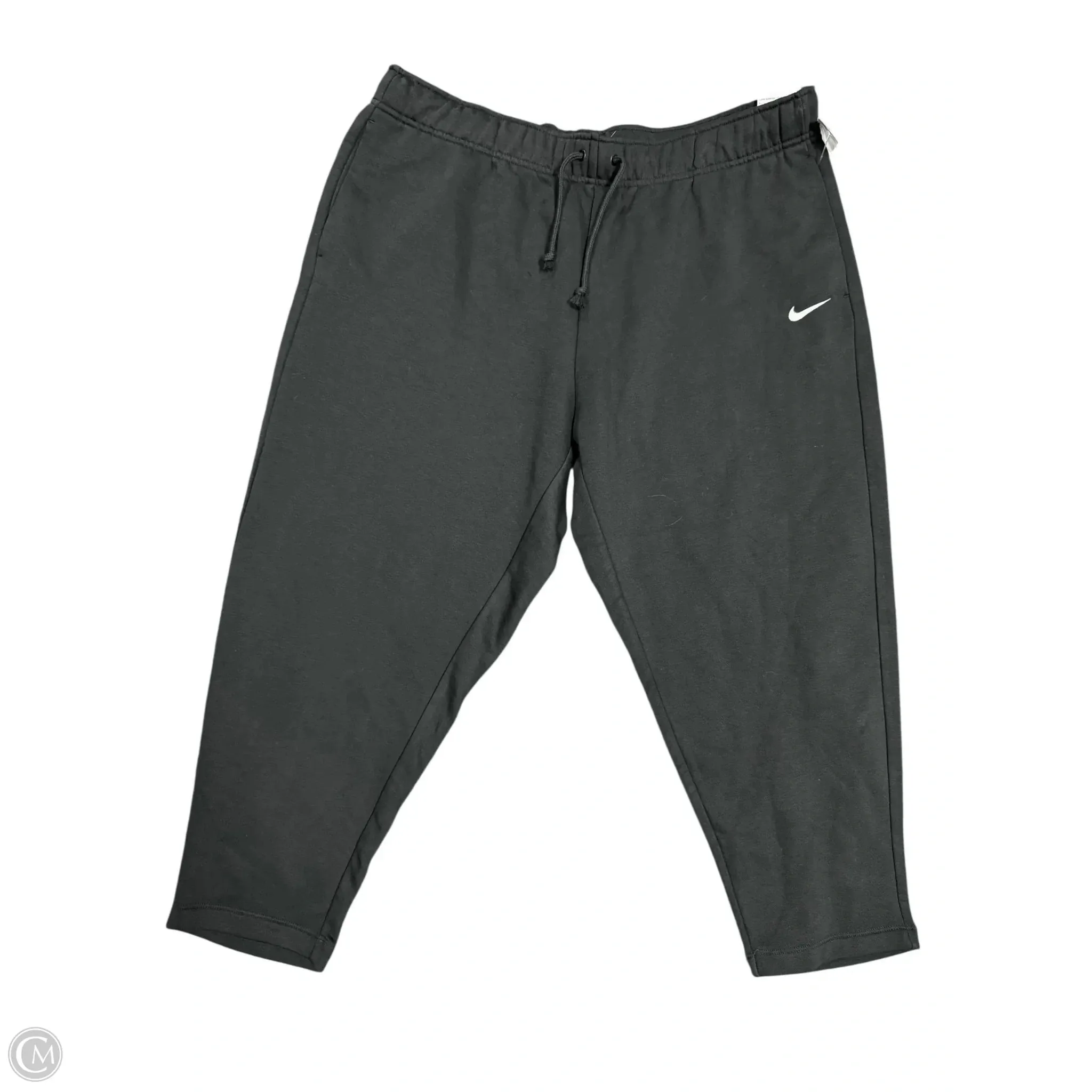 Cozy and Soft Athletic Pants By Nike Apparel In Black, Size: 2x