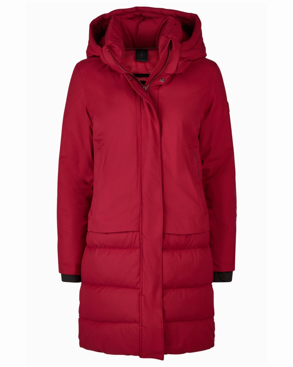 Glow In Dark Trims Bonded Seam Technology Pikeur Quilted Raincoat