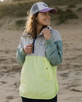 Recycled Polyester Moonlight Recycled Insulated Anorak - Lime Juice
