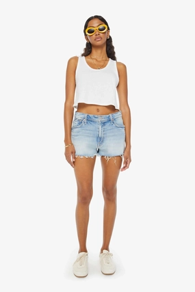 Layering Piece Ergonomic Panel Design MOTHER | The Dodger Short Short Fray - I Confess
