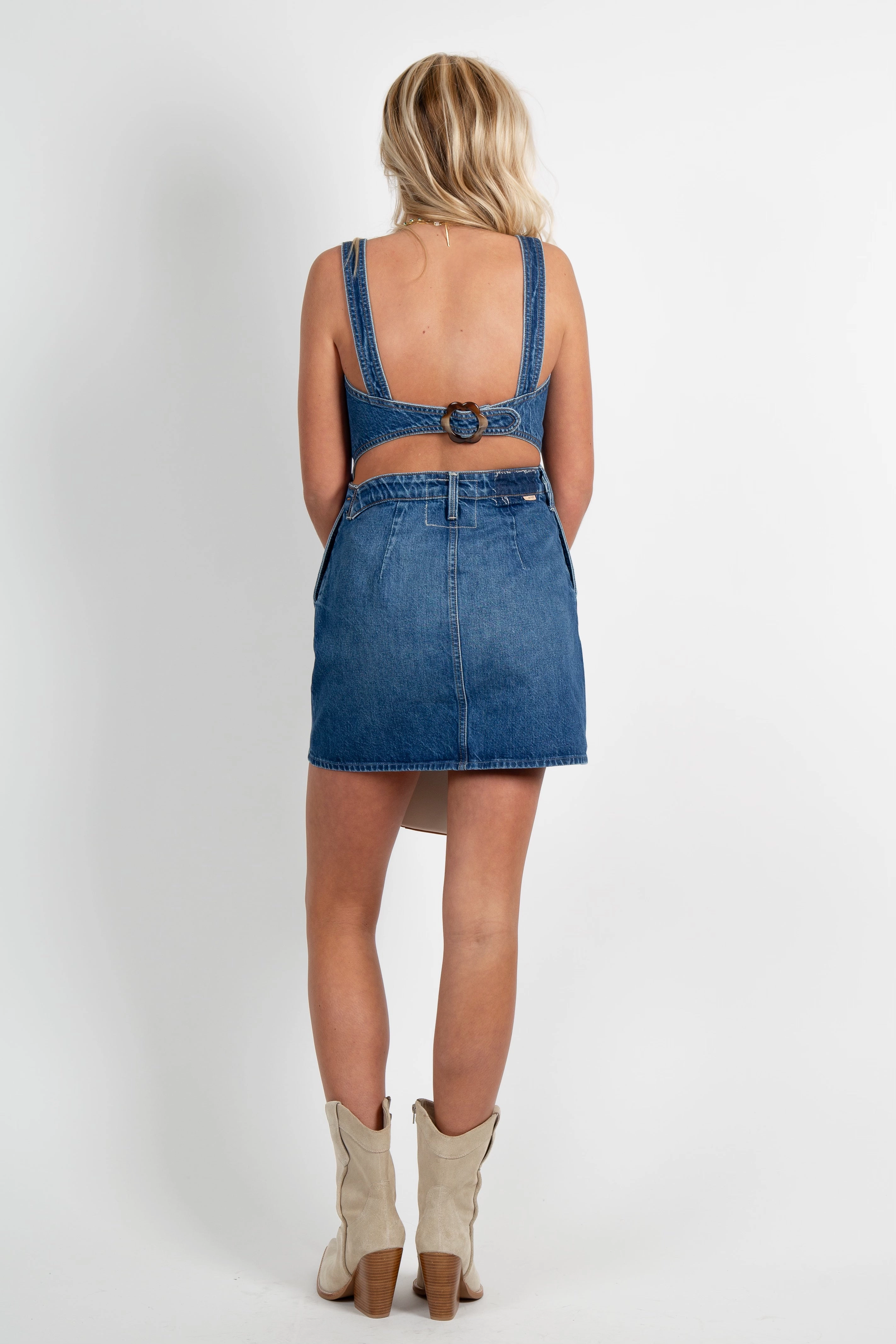 MOTHER | The Over It - Green Thumb Dry-Clean-Only
