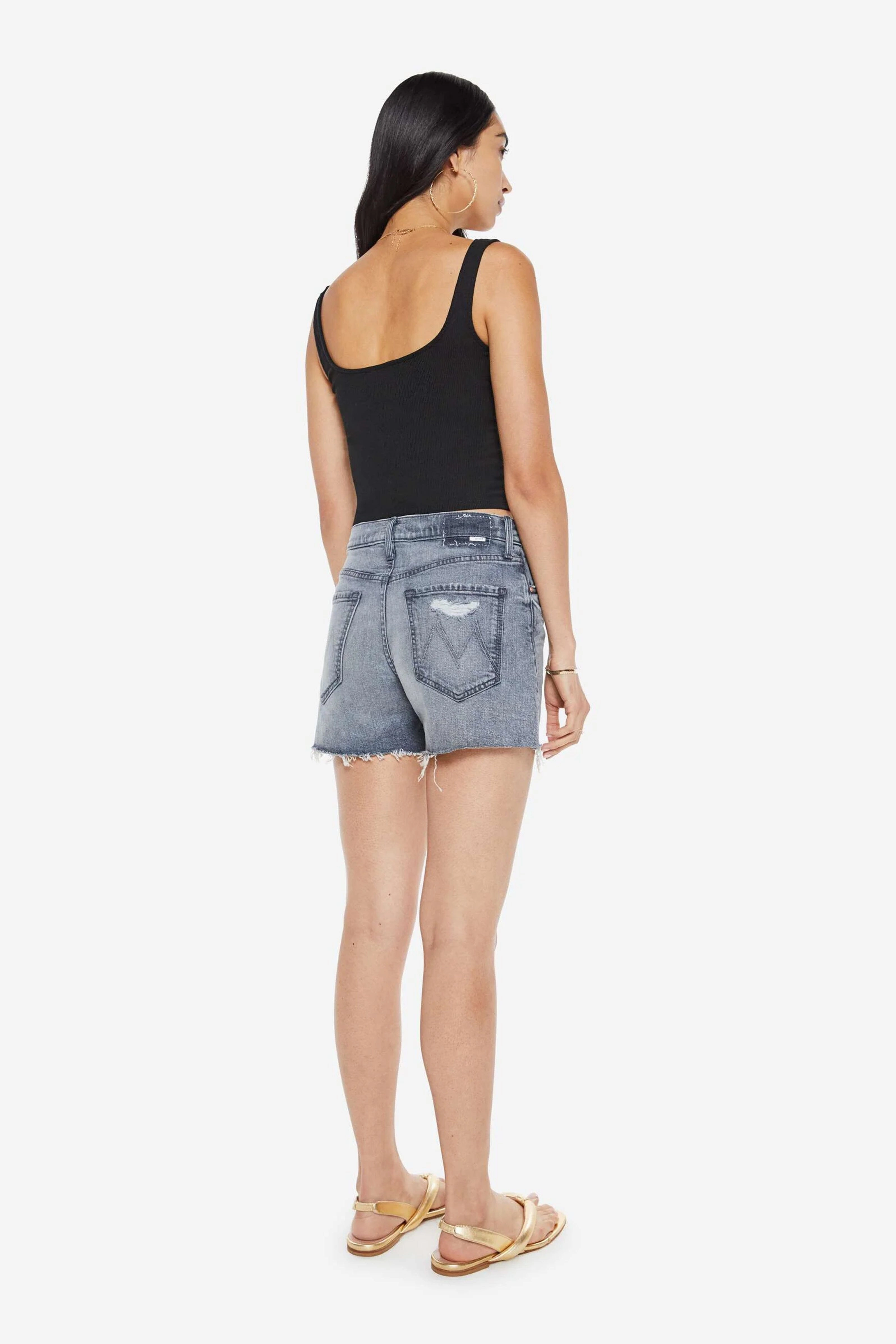 Effortless Comfort Fitness Ready MOTHER | The Skipper Short N Long Fray - Lets Ride