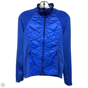 Airtight Seam Sealing Athletic Jacket By Athleta In Blue, Size: S