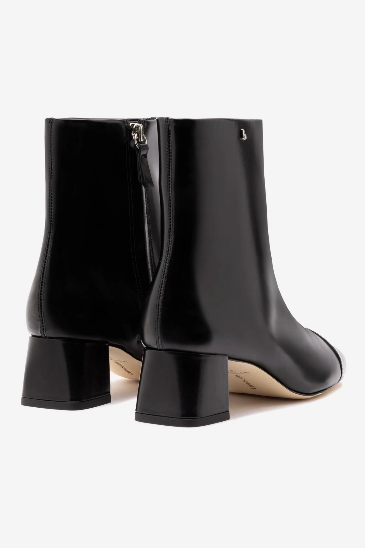 Mini Edie Boot In Black Box Leather Practical Use City Utility