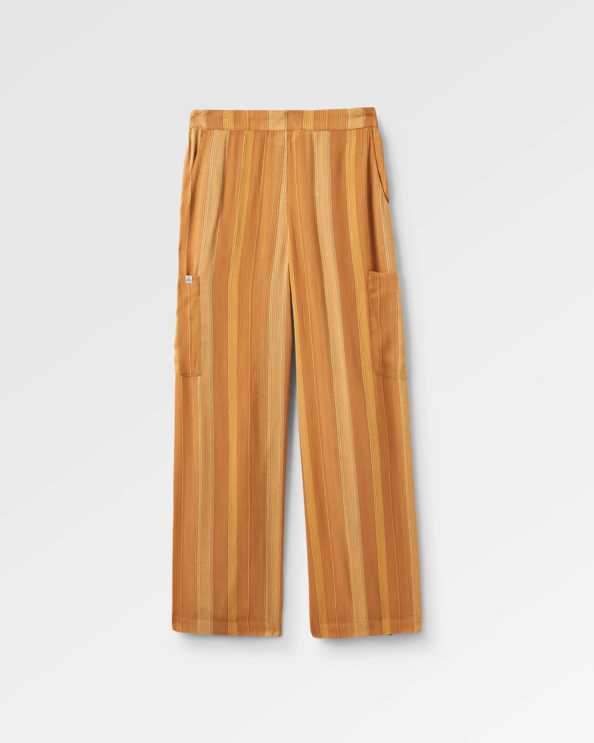 Someday Woven Trouser - Spruce Yellow Stripe snag resistant