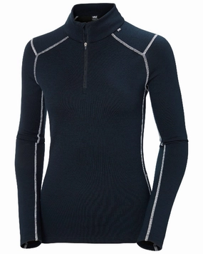 Polar region Wrinkle prone Helly Hansen Womens Lifa Merino Midweight Half-Zip Base Layer