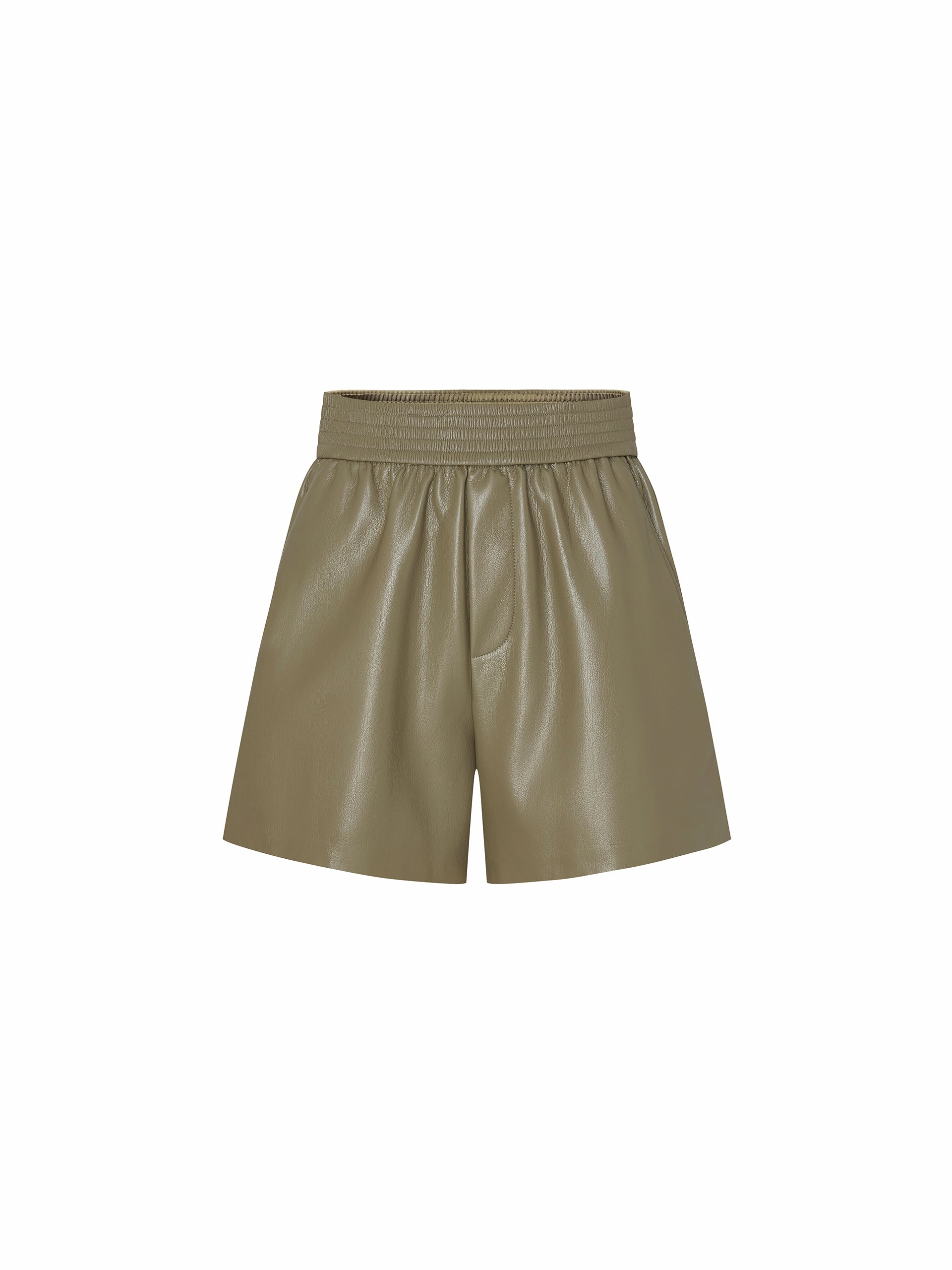 Protein Leather Pockets Shorts Yoga wear