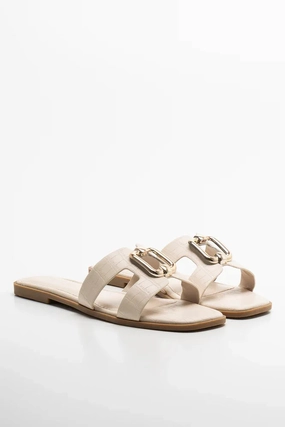 Mule Sandal Natural Comfort Cushion Stylish Open-toe Sandals