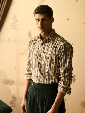 Corduroy Shirt Flex Fit Collar Contemporary Design