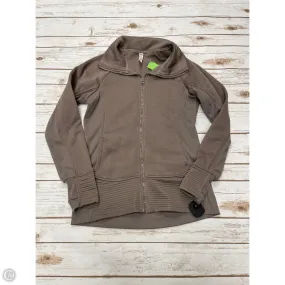 Autumn Layers Athletic Jacket By Rbx In Taupe, Size: S