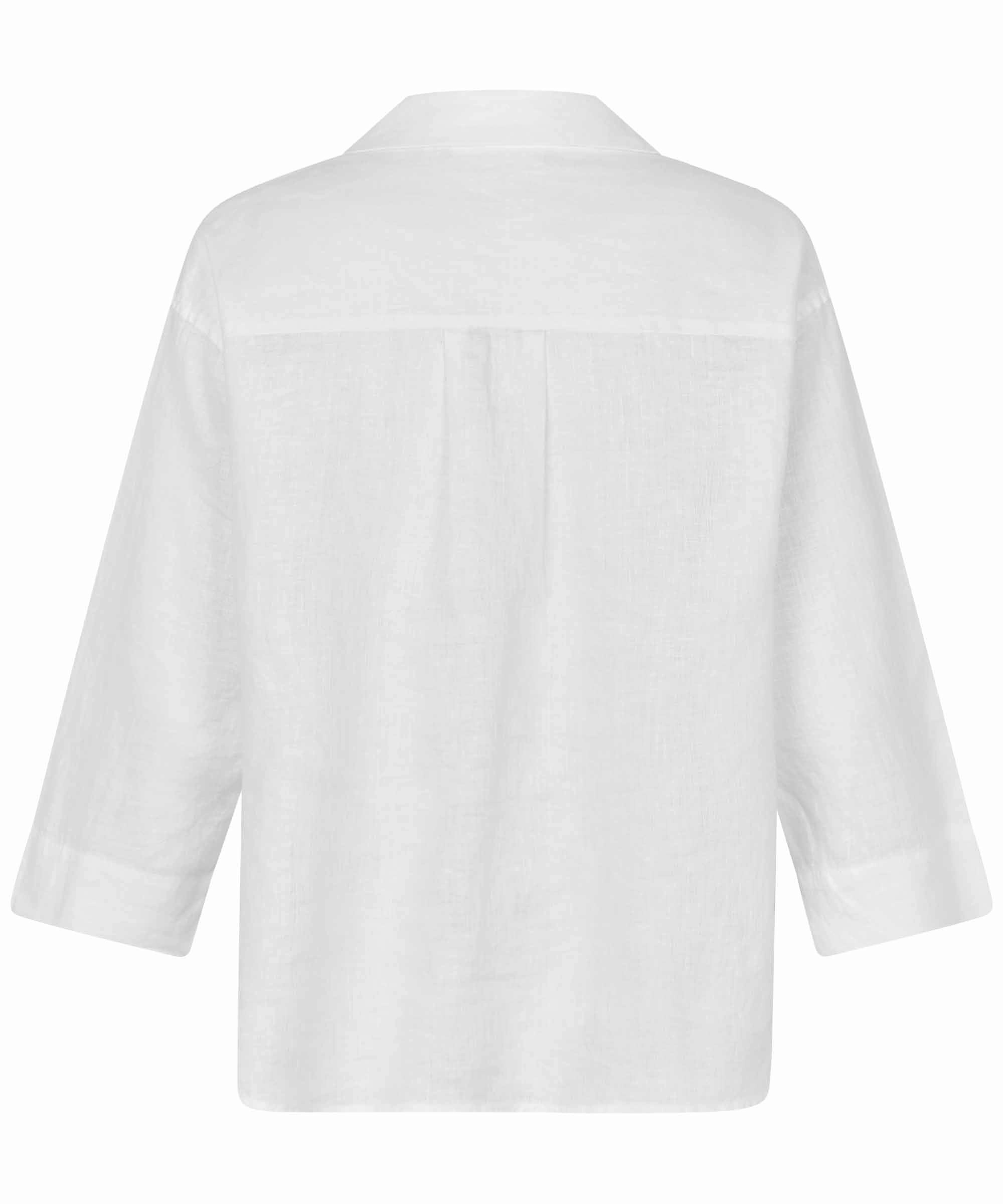 1010851 MaDarale Top - White RelaxedFit