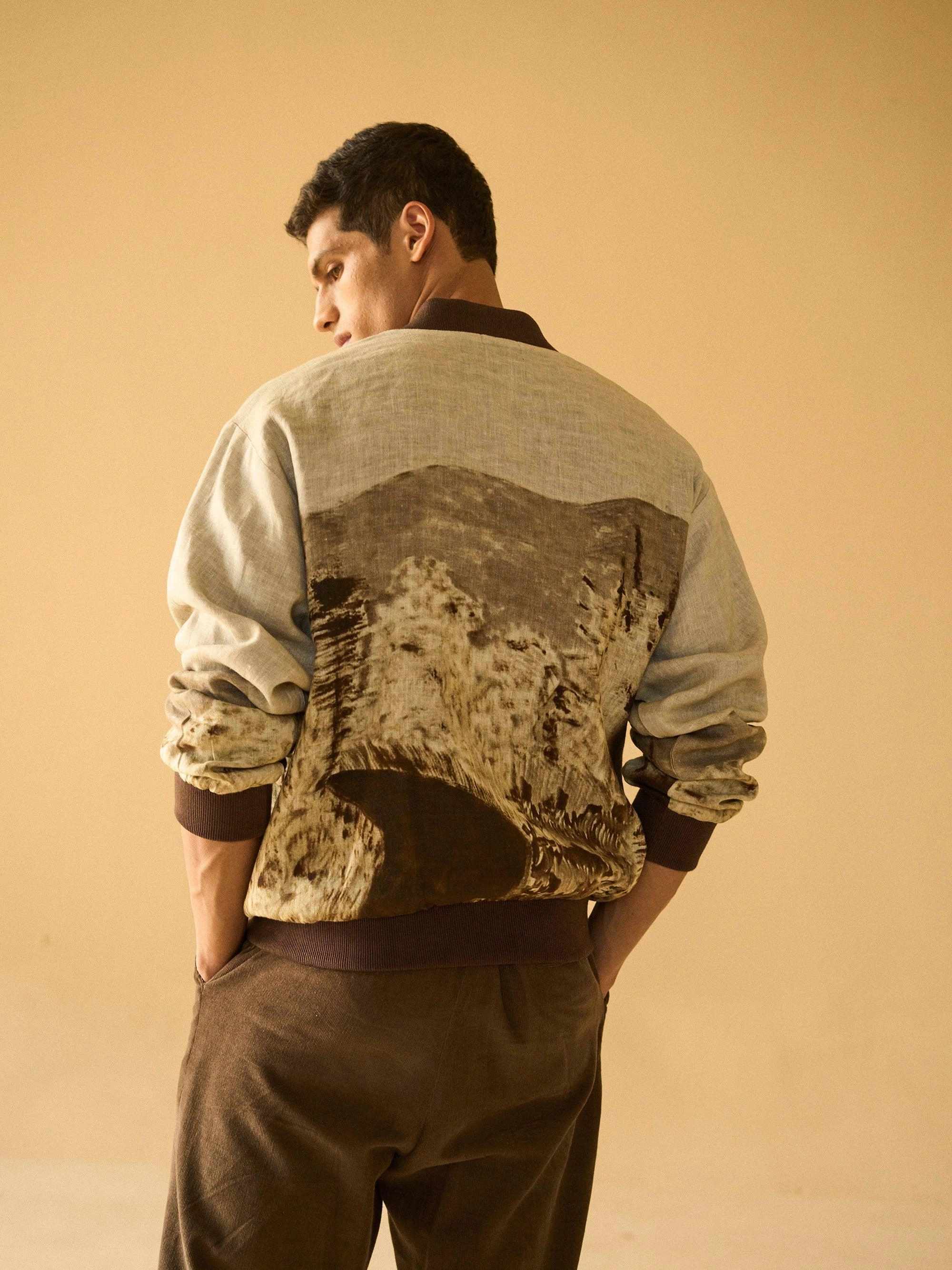 Bomber Jacket Soft Interior Brushing