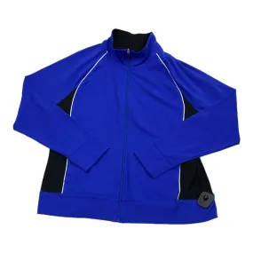 Blue Athletic Jacket Danskin, Size Xxl NonIrritatingLining