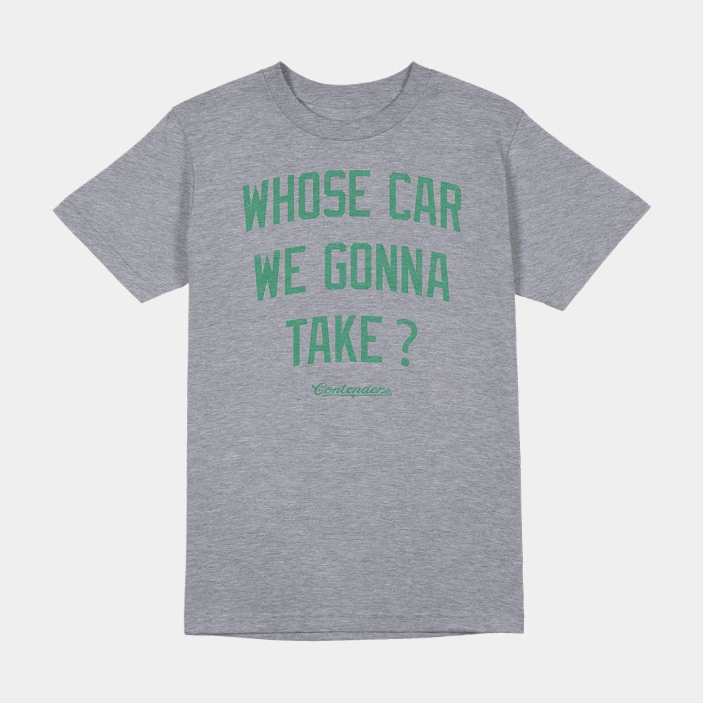 retro look CONTENDERS WHOSE CAR SHIRT