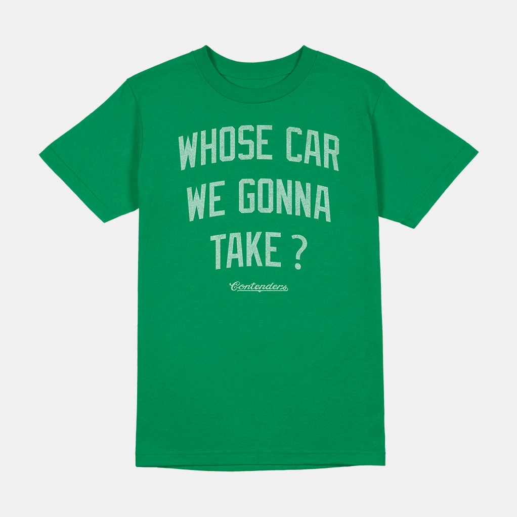 CONTENDERS WHOSE CAR SHIRT Friction Resistant Edges