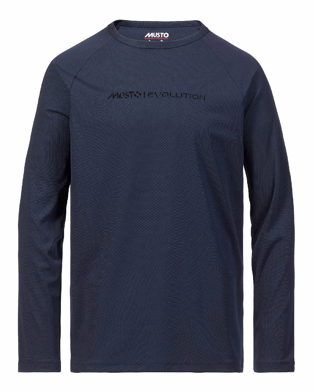 Musto Mens Evolution Newport OSM EDYE Long Sleeve T-Shirt suitable for holidays Core Minimal