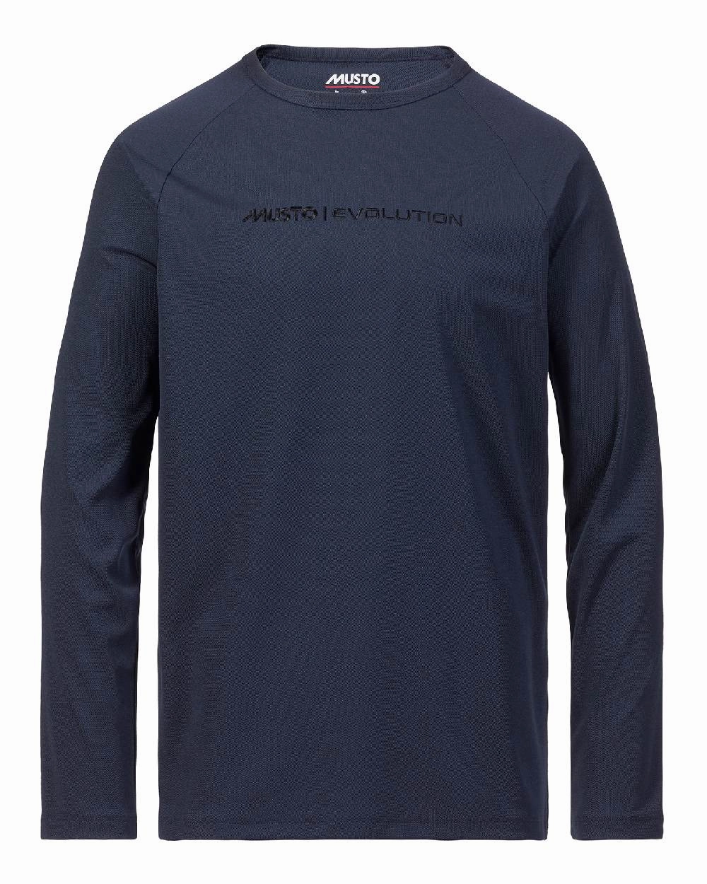 Musto Mens Evolution Newport OSM EDYE Long Sleeve T-Shirt Weekend Sporty