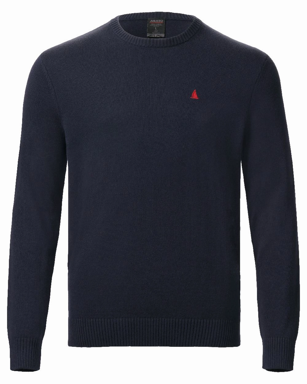 Musto Mens Original Crew Knit Sweater Outdoor Look Fresh Warmth