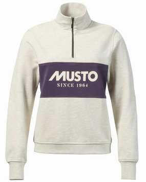 Musto Womens Classic Half Zip Sweatshirt men Middle - aged