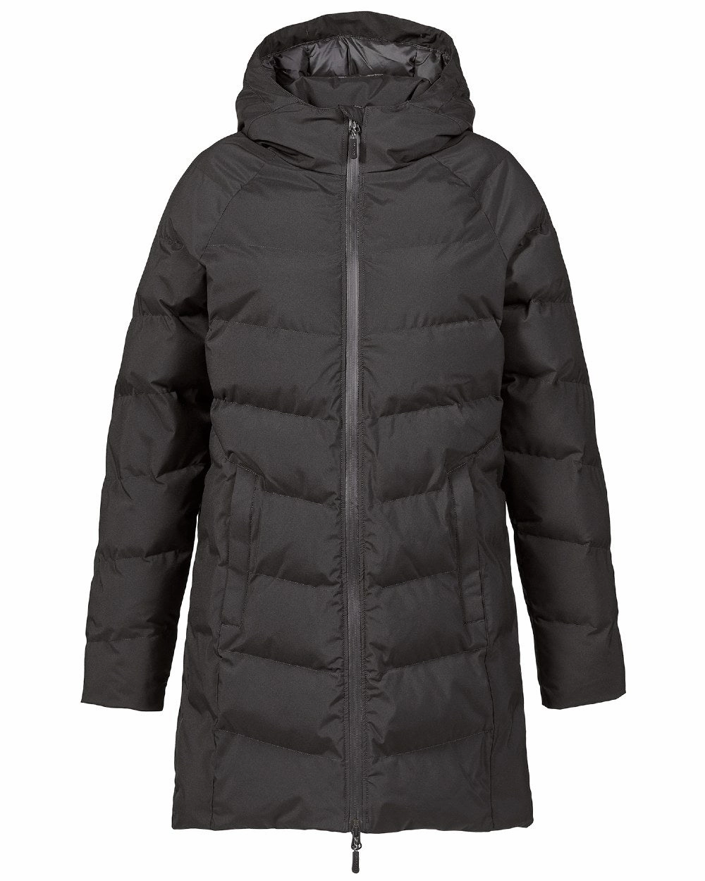 Musto Womens Marina Long Quilted Jacket Wrinkle Free Texture Relaxed City Style