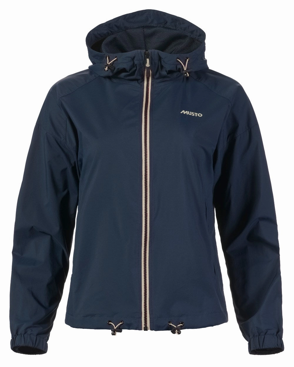 Musto Womens Windbreaker Jacket Flexible Waistband Ventilated Panels