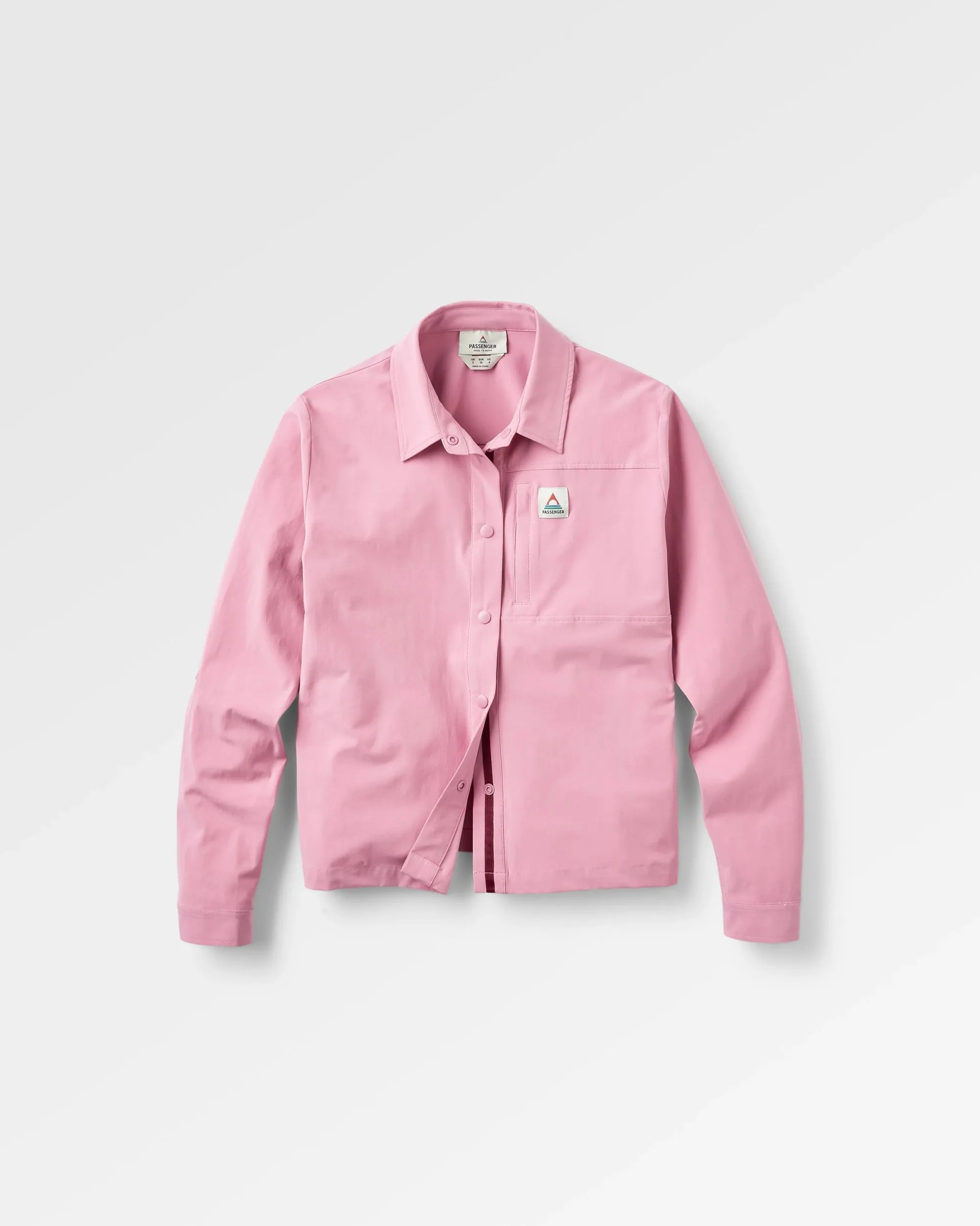 Navigate Stretch Shirt - Pink Haze Tailored Cuffs