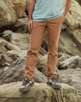 Horizon Comfort Chino - Toffee Comfort Control