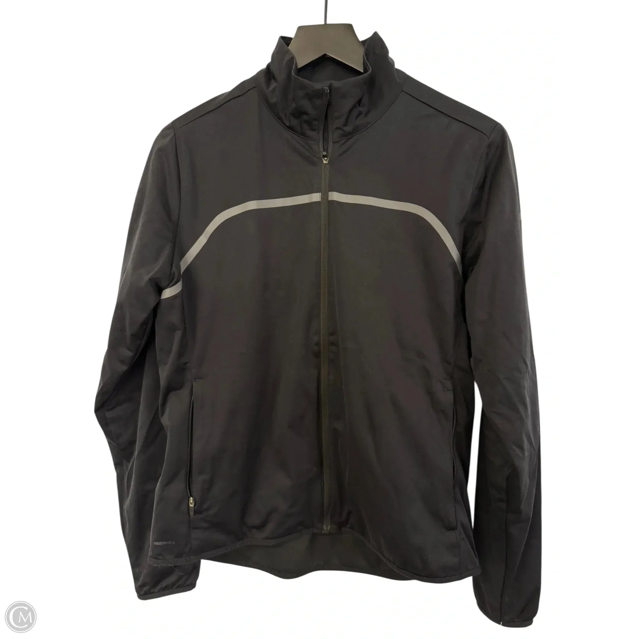 Athletic Jacket By Nike Apparel In Black, Size: M AdjustableHood