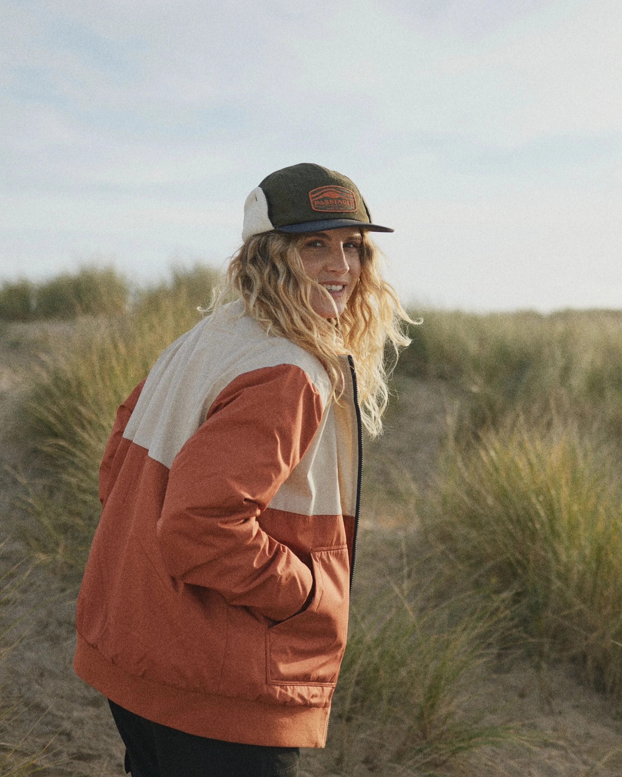 Finn Recycled Polar Fleece Lined Jacket - Baked Clay Odor Resistant Lining Moisture wicking