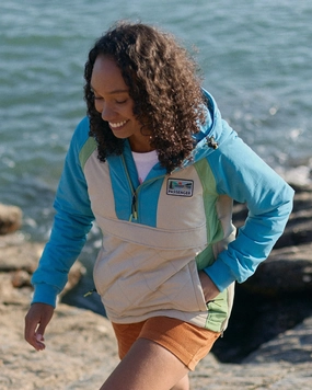 Ocean Recycled Insulated Anorak - Bluejay/Feather Reflective Detailing