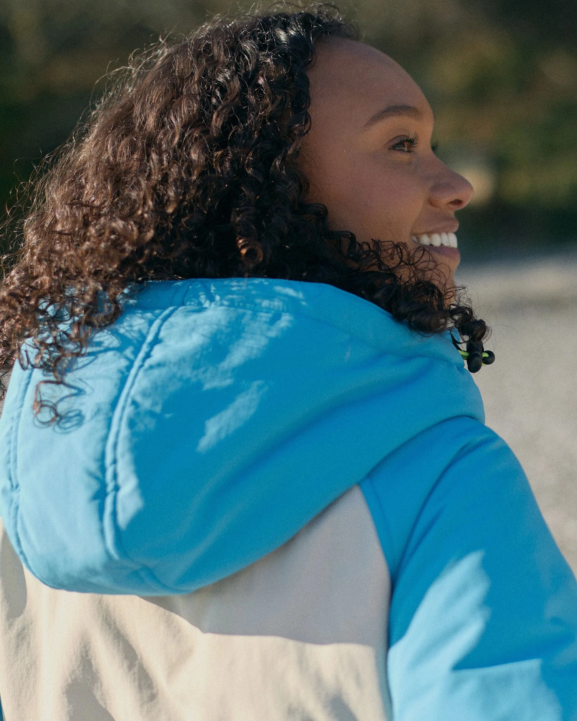 Thermal Core Technology Ocean Recycled Insulated Anorak - Bluejay/Feather