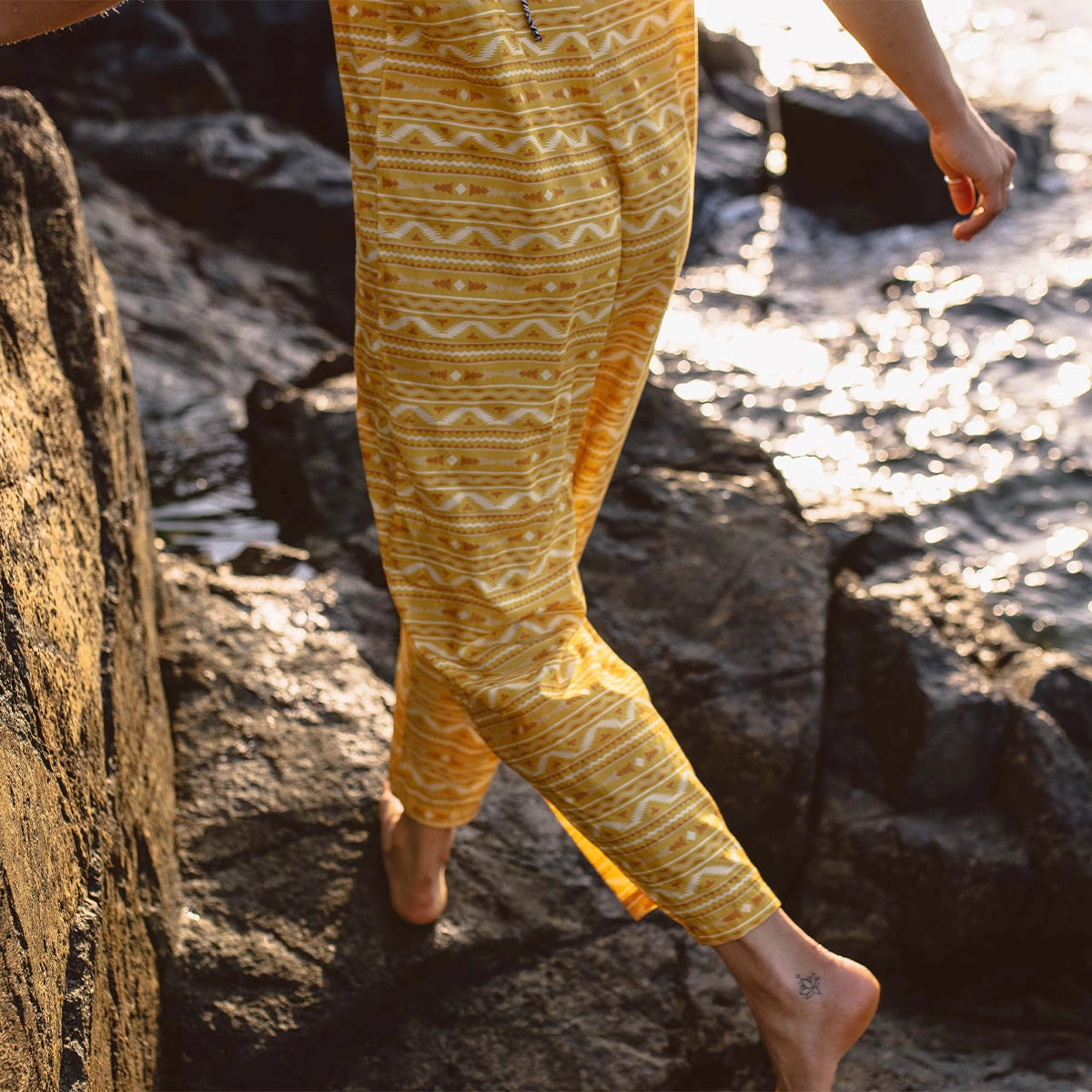 Lightweight Feel Core Movement Spirit Jumpsuit - Ochre Yellow Sol