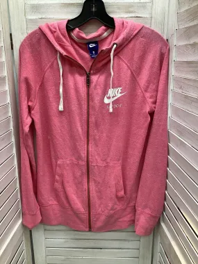 Athletic Jacket By Nike In Pink, Size: M Non Irritating Tags