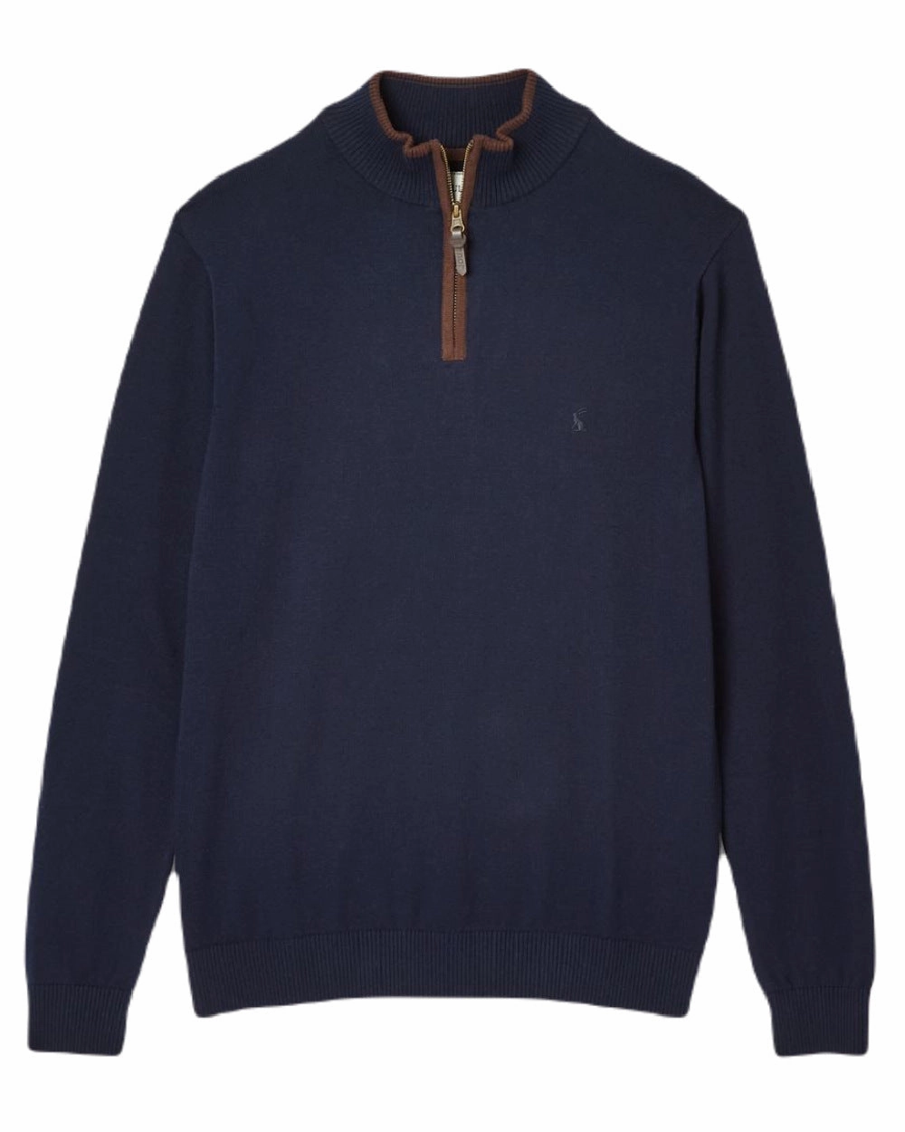 Zero Waste Knitting Joules Hillside Quarter Zip Knit Jumper
