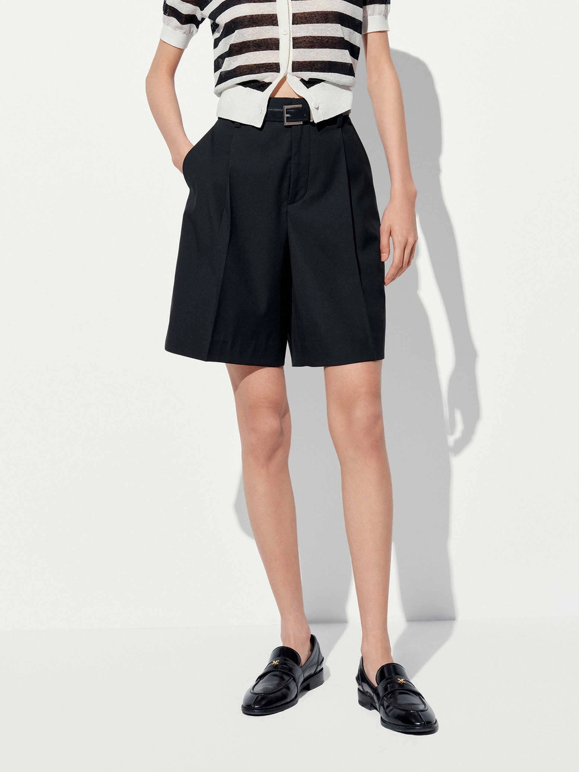 SoftInnerLining Tailored Bermuda Shorts