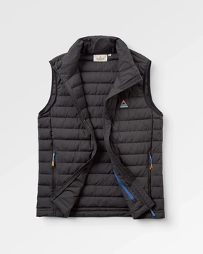 Waterproof Fabric Stretchable Material Northstar Down Recycled Gilet - Black