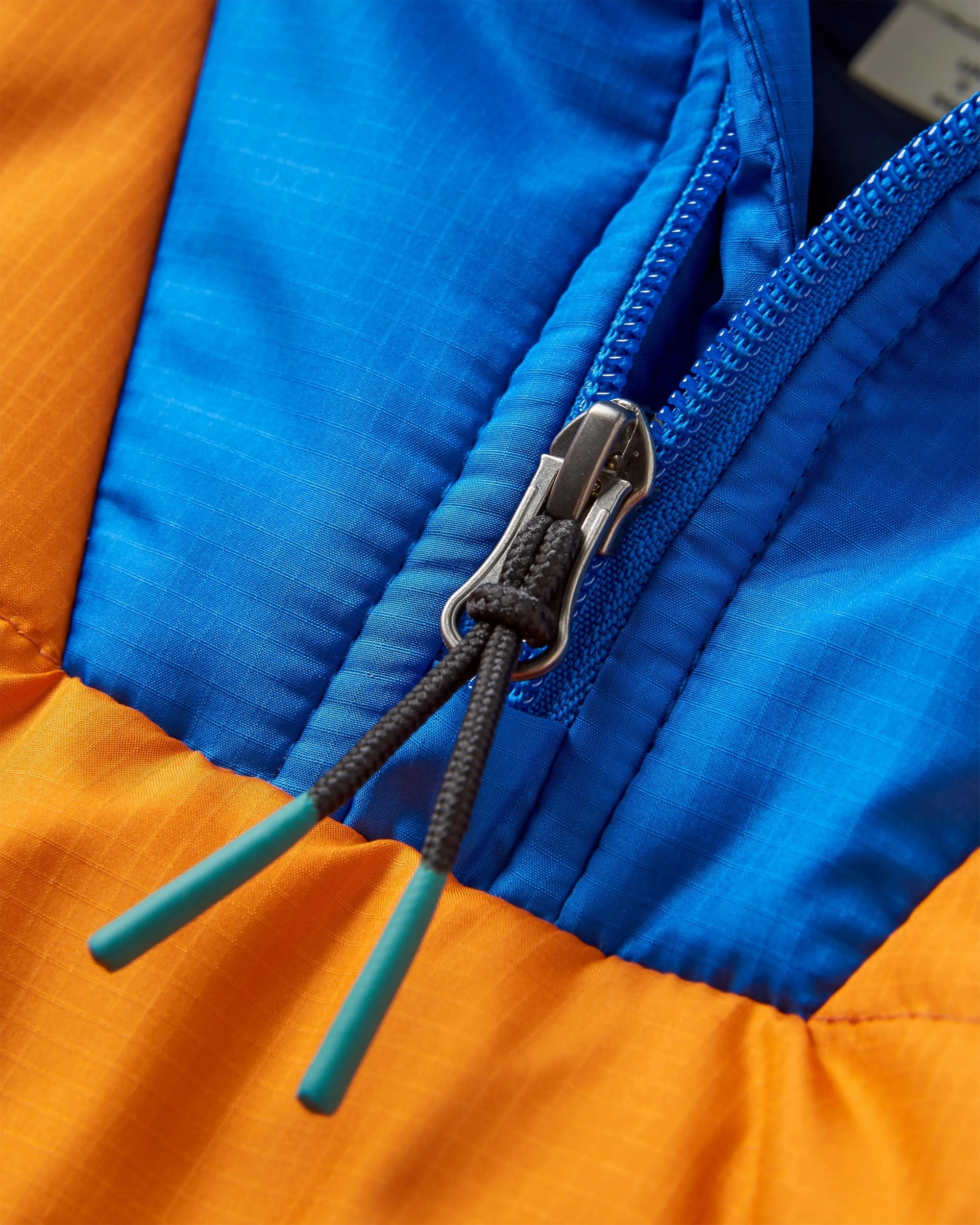 Stretch Fit Comfortable Feel Ocean Recycled Insulated 1/2 Zip Jacket - Sunrise Orange
